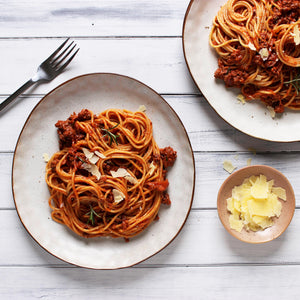 Cremige Spaghetti Bolognese