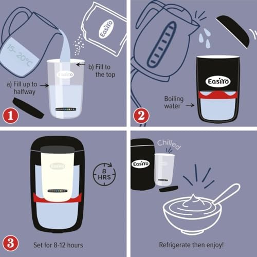 EasiYo Joghurt 7er-Sachet-Packung